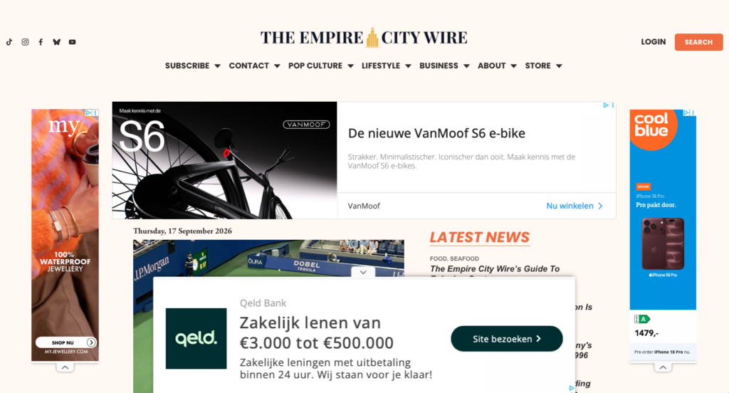 The Empire City Wire